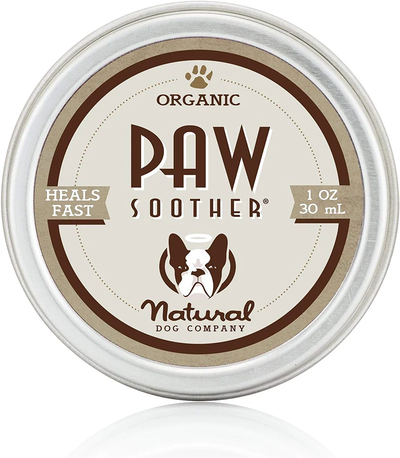 Natural Dog Company – Chupete para patas de perro | cura las almohadillas para patas de perro secas, agrietadas e irritadas | ingredientes orgánicos, totalmente naturales, fácil de aplicar