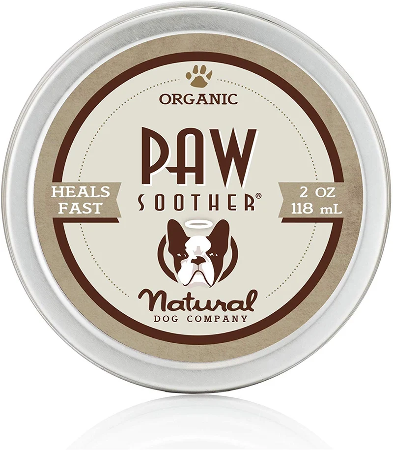 Natural Dog Company – Chupete para patas de perro | cura las almohadillas para patas de perro secas, agrietadas e irritadas | ingredientes orgánicos, totalmente naturales, fácil de aplicar