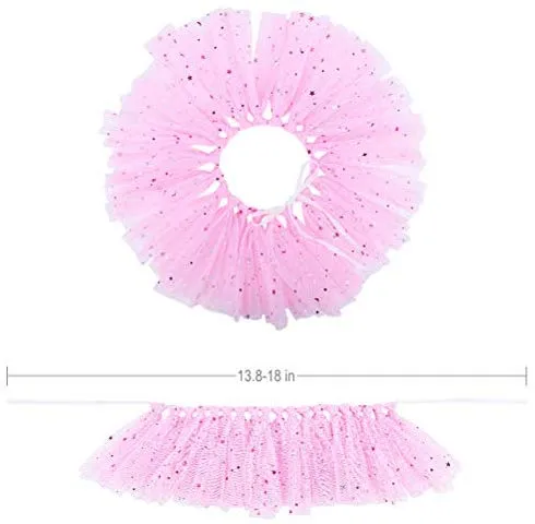 Bandana de cumpleaños para perro, de Escenereal, suministros para fiestas de cumpleaños, falda tutú, bufanda y collar, para mascotas, cachorros, gatos, niñas, color rosa, para fiesta de cumpleaños