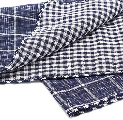 Segarty Bandana para perro, bufandas para cachorros pequeños, medianos, grandes, a cuadros, reversibles, para mascotas, bandanas, accesorios, juego de pañuelos triangulares