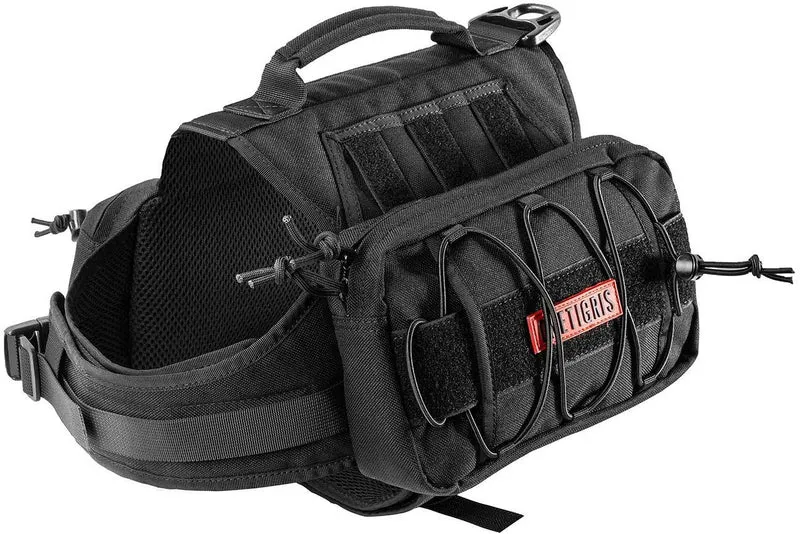 OneTigris – Mochila para perro de viaje de camping senderismo para perro mediano y grande