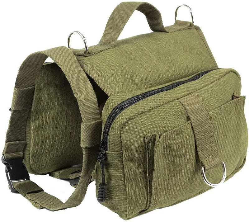 OneTigris – Mochila para perro de viaje de camping senderismo para perro mediano y grande