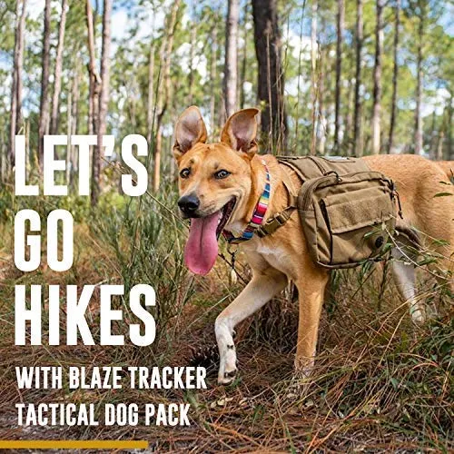 OneTigris – Mochila para perro de viaje de camping senderismo para perro mediano y grande