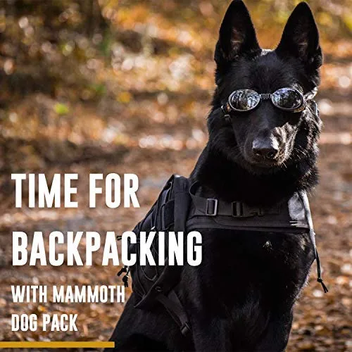 OneTigris – Mochila para perro de viaje de camping senderismo para perro mediano y grande