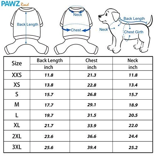 PAWZ grande perro tartán camisa Escudo Sudadera con Capucha Mascota Invierno Ropa suave y cálida
