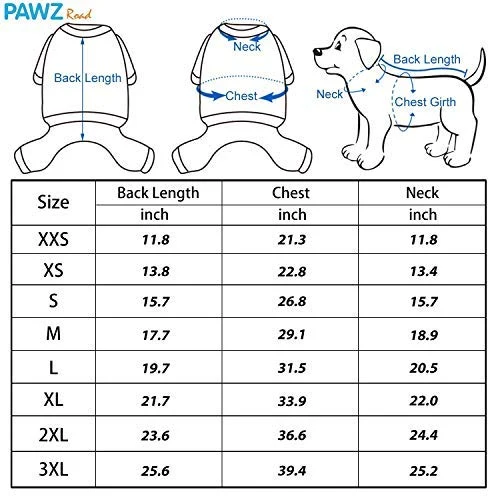 PAWZ grande perro tartán camisa Escudo Sudadera con Capucha Mascota Invierno Ropa suave y cálida