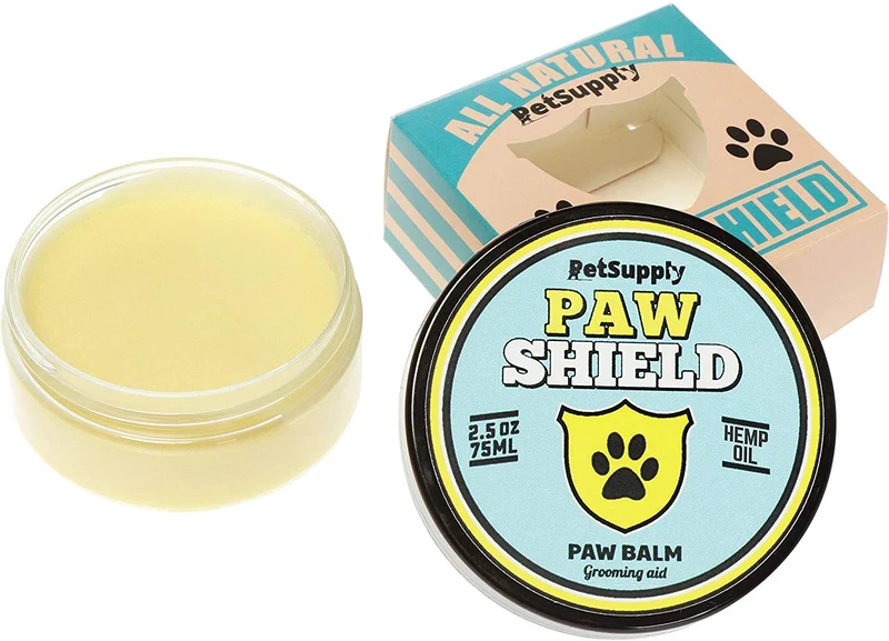 PetSupply - Bálsamo para patas de perro, protección natural para patas de perro y chupete para patas secas y agrietadas