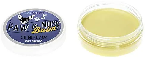 PetSupply - Bálsamo para patas de perro, protección natural para patas de perro y chupete para patas secas y agrietadas