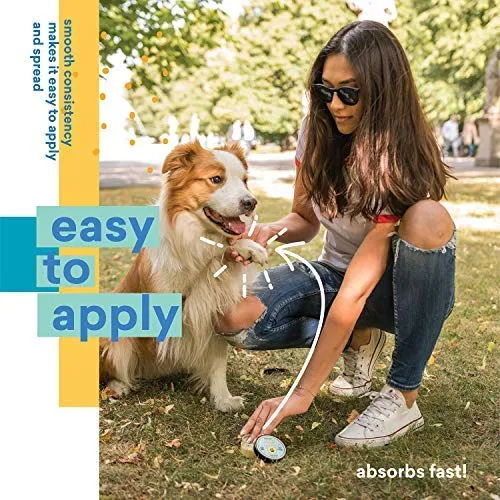 PetSupply - Bálsamo para patas de perro, protección natural para patas de perro y chupete para patas secas y agrietadas