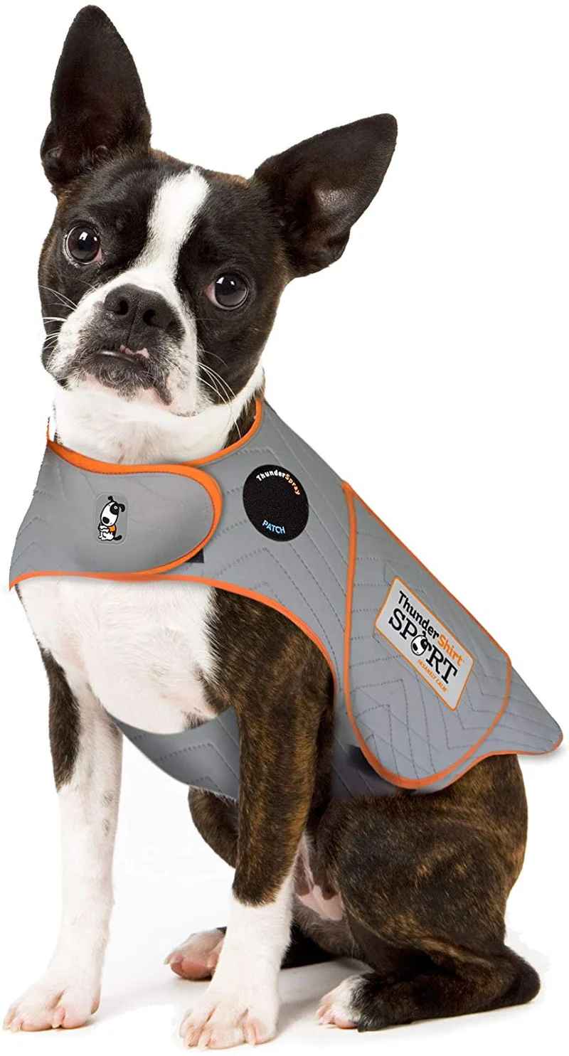 Thundershirt Sport Dog Anxiety Jacket | Vet Recommended Calming Solution Vest for Fireworks, Thunder, Travel, Separation
