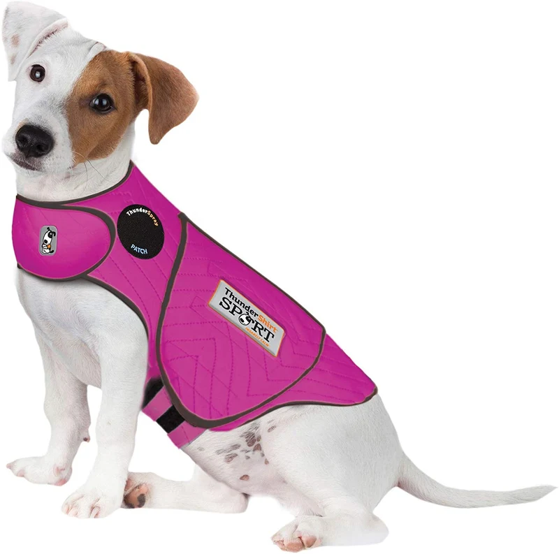 Thundershirt Sport Dog Anxiety Jacket | Vet Recommended Calming Solution Vest for Fireworks, Thunder, Travel, Separation