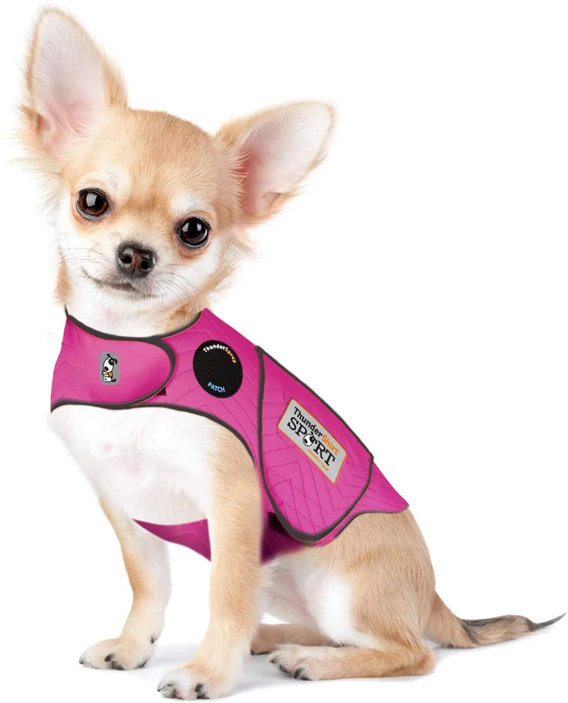 Thundershirt Sport Dog Anxiety Jacket | Vet Recommended Calming Solution Vest for Fireworks, Thunder, Travel, Separation