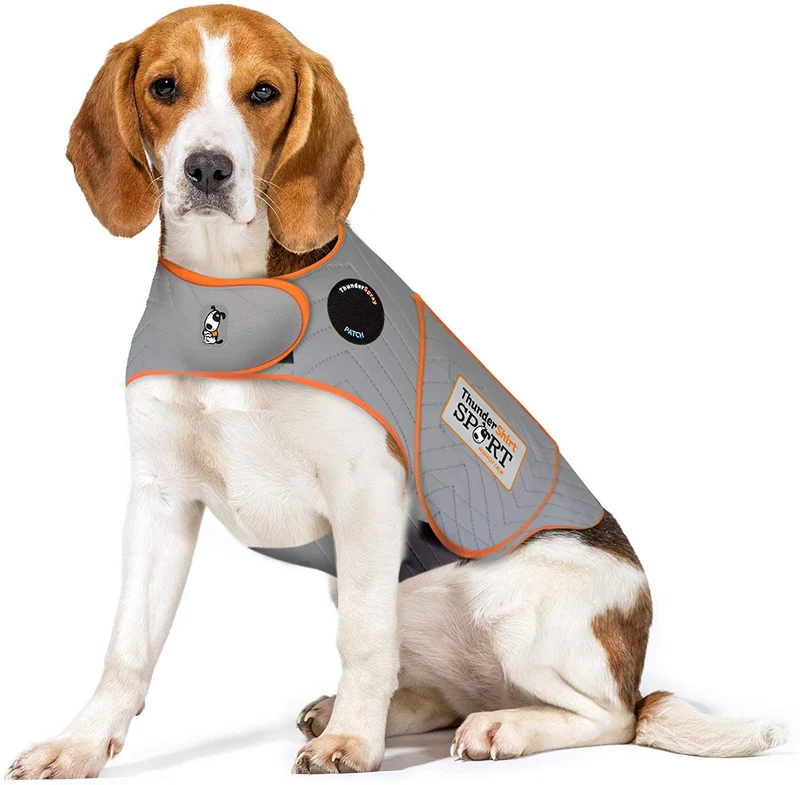 Thundershirt Sport Dog Anxiety Jacket | Vet Recommended Calming Solution Vest for Fireworks, Thunder, Travel, Separation