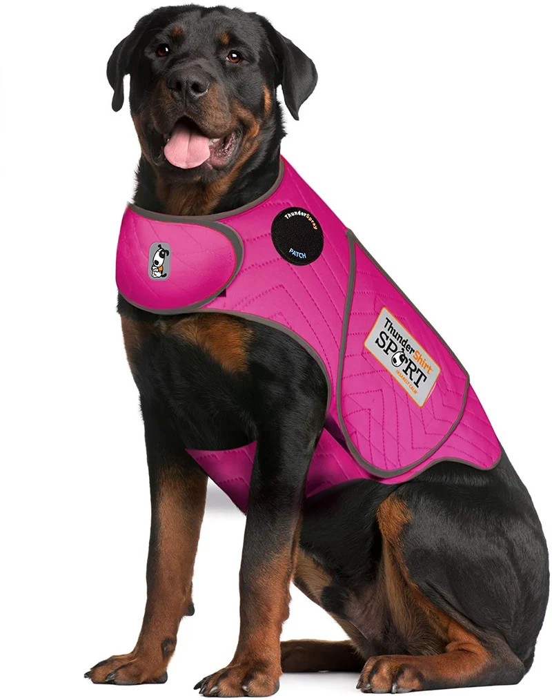 Thundershirt Sport Dog Anxiety Jacket | Vet Recommended Calming Solution Vest for Fireworks, Thunder, Travel, Separation