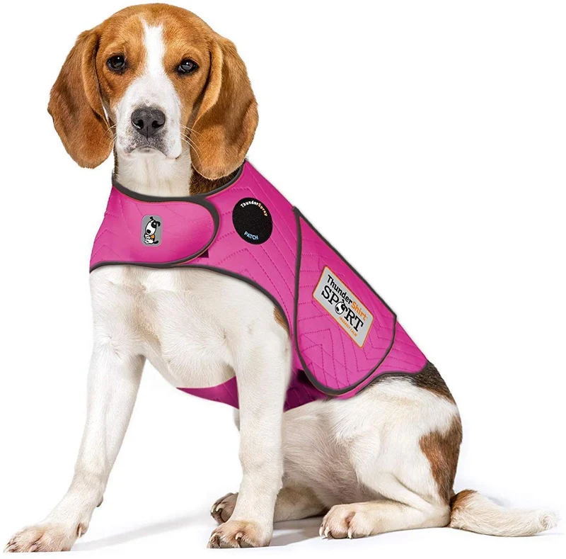 Thundershirt Sport Dog Anxiety Jacket | Vet Recommended Calming Solution Vest for Fireworks, Thunder, Travel, Separation