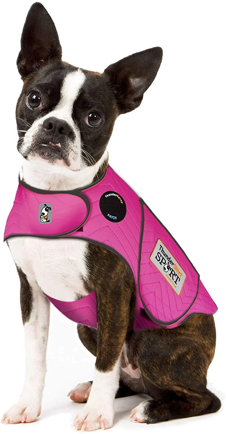 Thundershirt Sport Dog Anxiety Jacket | Vet Recommended Calming Solution Vest for Fireworks, Thunder, Travel, Separation