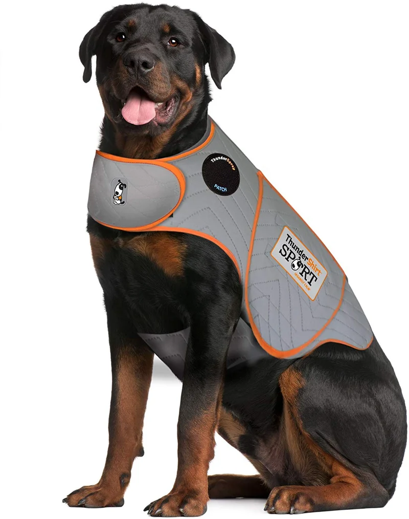 Thundershirt Sport Dog Anxiety Jacket | Vet Recommended Calming Solution Vest for Fireworks, Thunder, Travel, Separation