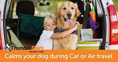 Thundershirt Sport Dog Anxiety Jacket | Vet Recommended Calming Solution Vest for Fireworks, Thunder, Travel, Separation