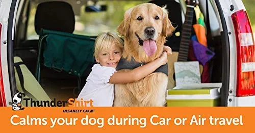 Thundershirt Sport Dog Anxiety Jacket | Vet Recommended Calming Solution Vest for Fireworks, Thunder, Travel, Separation