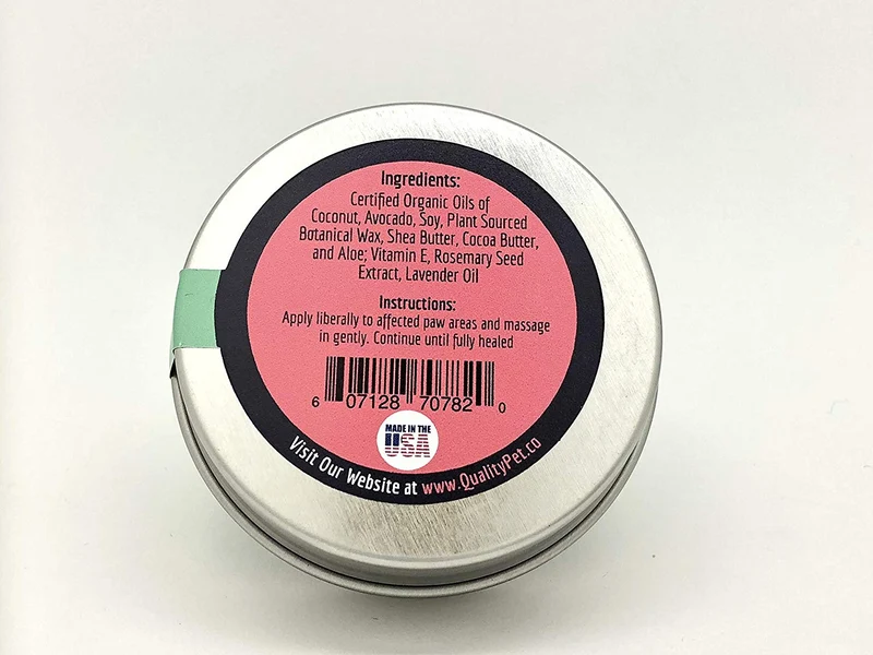 Cera para patas de perro, 100 % orgánica y natural, cura y repara patas heridas