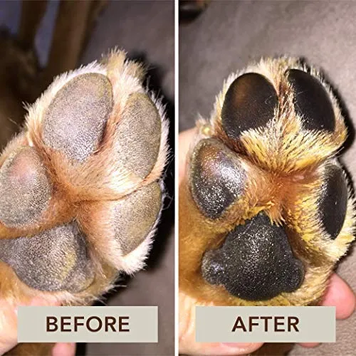 Natural Dog Company – Paw Soother | cura almohadillas secas, agrietadas, irritadas e irritadas, ingredientes orgánicos, totalmente naturales, fáciles de aplicar