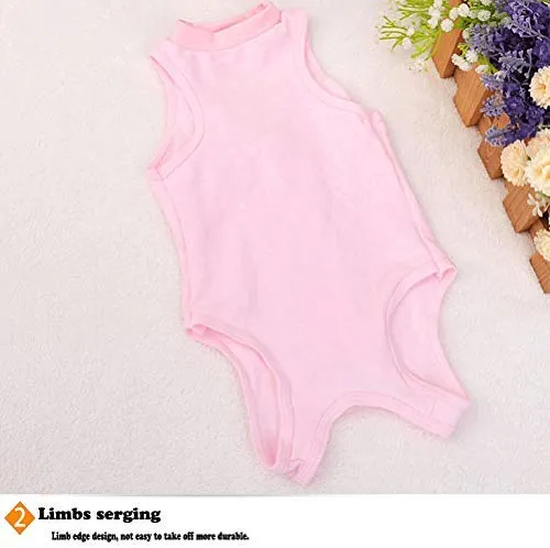 Knhunupl - Traje de recuperación profesional para heridas abdominales o enfermedades de la piel, después del uso quirúrgico, pijama traje, E-collar alternativa para gatos y perros