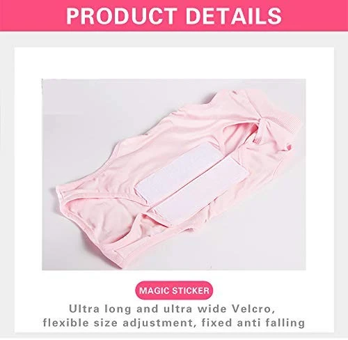Knhunupl - Traje de recuperación profesional para heridas abdominales o enfermedades de la piel, después del uso quirúrgico, pijama traje, E-collar alternativa para gatos y perros