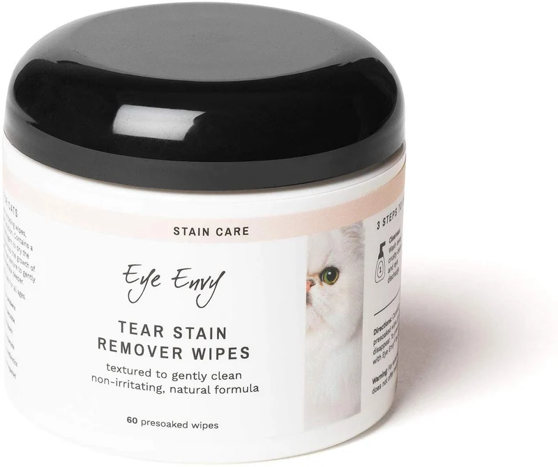 Toallitas quitamanchas Eye Envy para gatos – 60 unidades