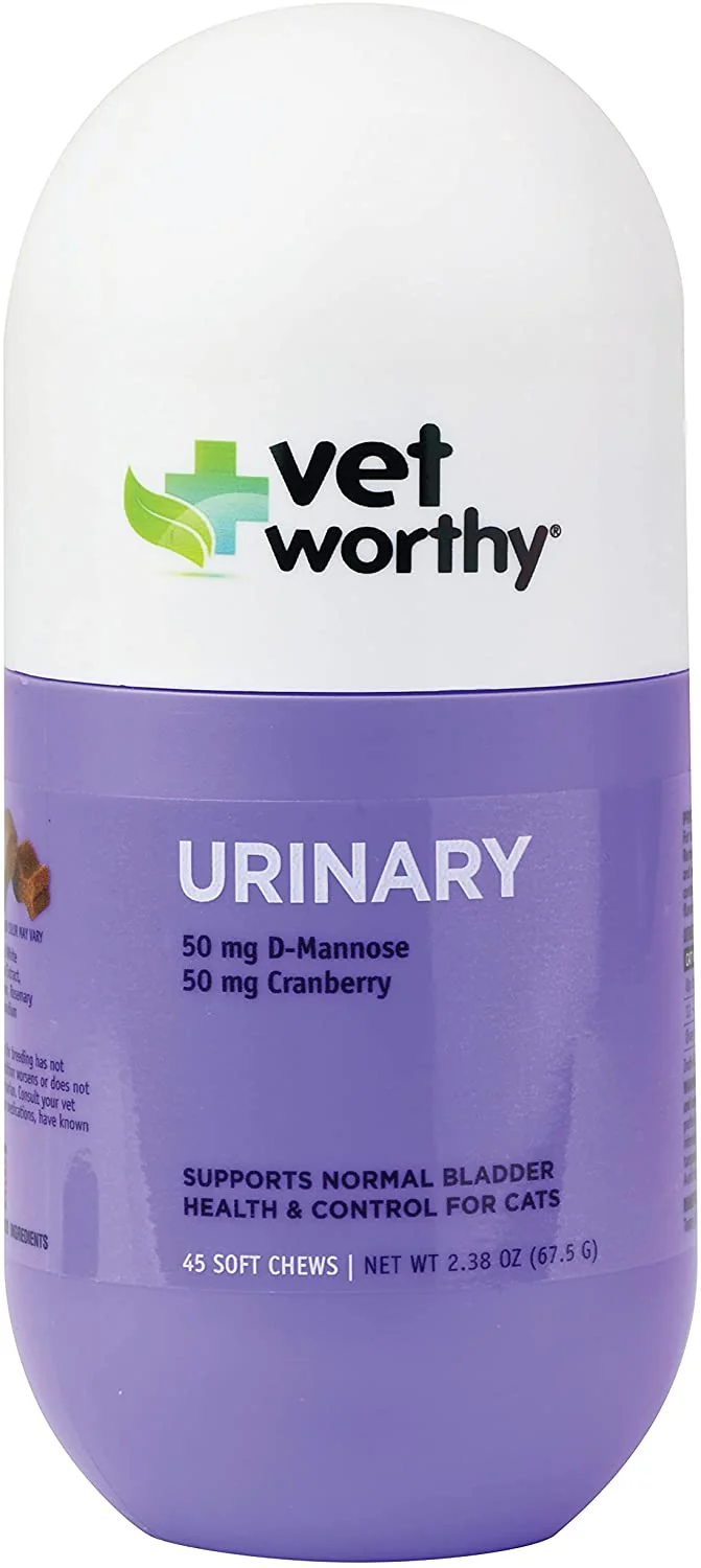Vet Worthy Lisina Chews suave para gatos (60 Count)
