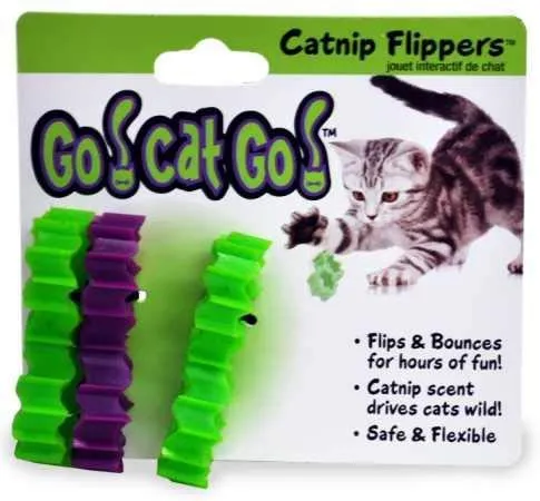 ourpets Catnip Infused aletas Cat Toy 3pc