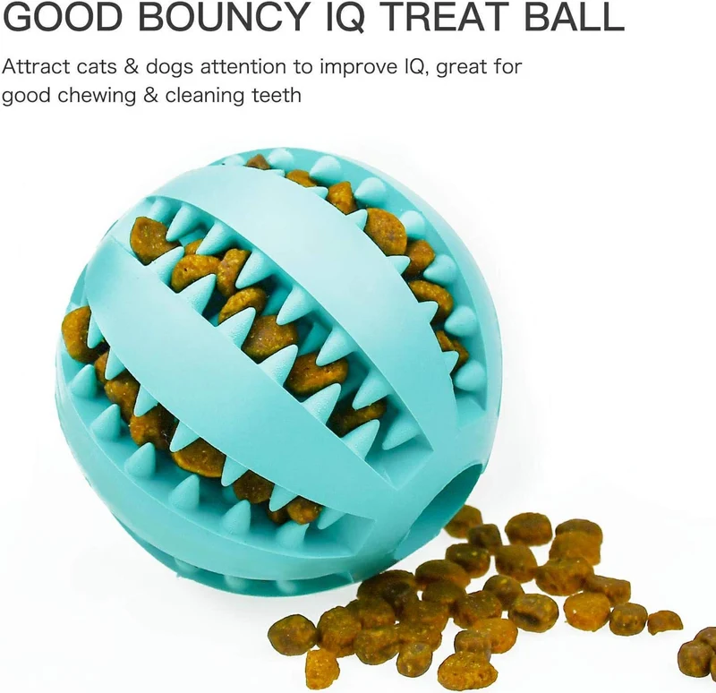 Vitscan - Pelota de regalo para perros, gatos y gatos, juguete interactivo para gatos y cachorros (3 unidades), multicolor
