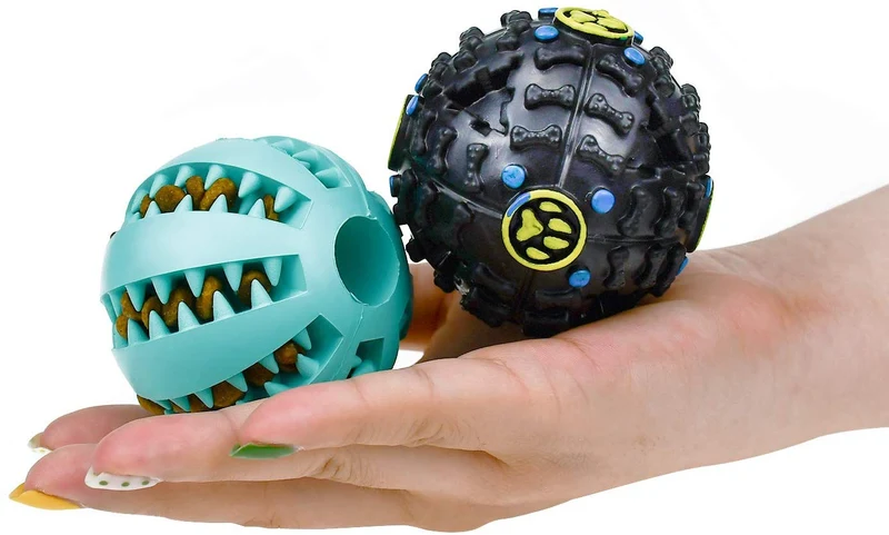 Vitscan - Pelota de regalo para perros, gatos y gatos, juguete interactivo para gatos y cachorros (3 unidades), multicolor