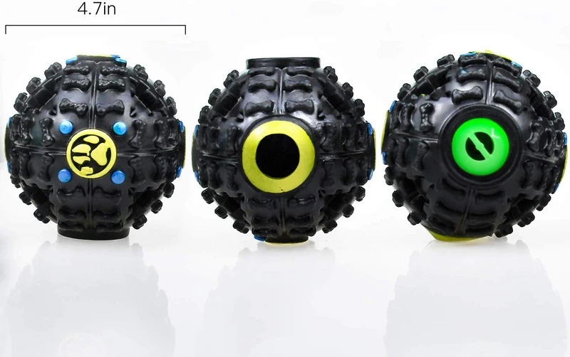 Vitscan - Pelota de regalo para perros, gatos y gatos, juguete interactivo para gatos y cachorros (3 unidades), multicolor