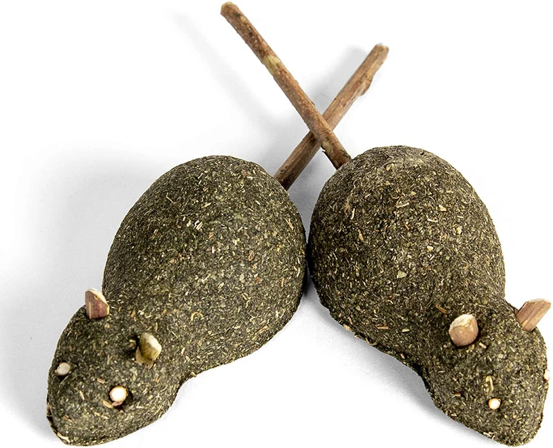 Varillas de cocinero de plata orgánica, para gatos y gatitos, 100 %, plata natural (2 unidades), cosecha silvestre sin aditivos ni conservantes