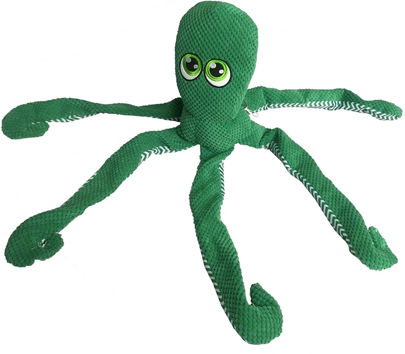 petlou duradero de peluche juguetes para perros y gatos con multi-squeaks y papel arrugado