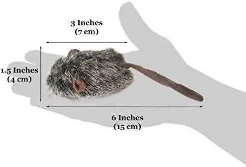 2 juguetes para gatos – Rattling Sound Thrills, promueve la agilidad, la coordinación – aumenta la caza natural, apuntar instinto – interactivo, duradero, seguro para masticar – divertido para horas