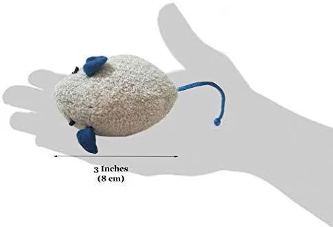 2 juguetes para gatos – Rattling Sound Thrills, promueve la agilidad, la coordinación – aumenta la caza natural, apuntar instinto – interactivo, duradero, seguro para masticar – divertido para horas