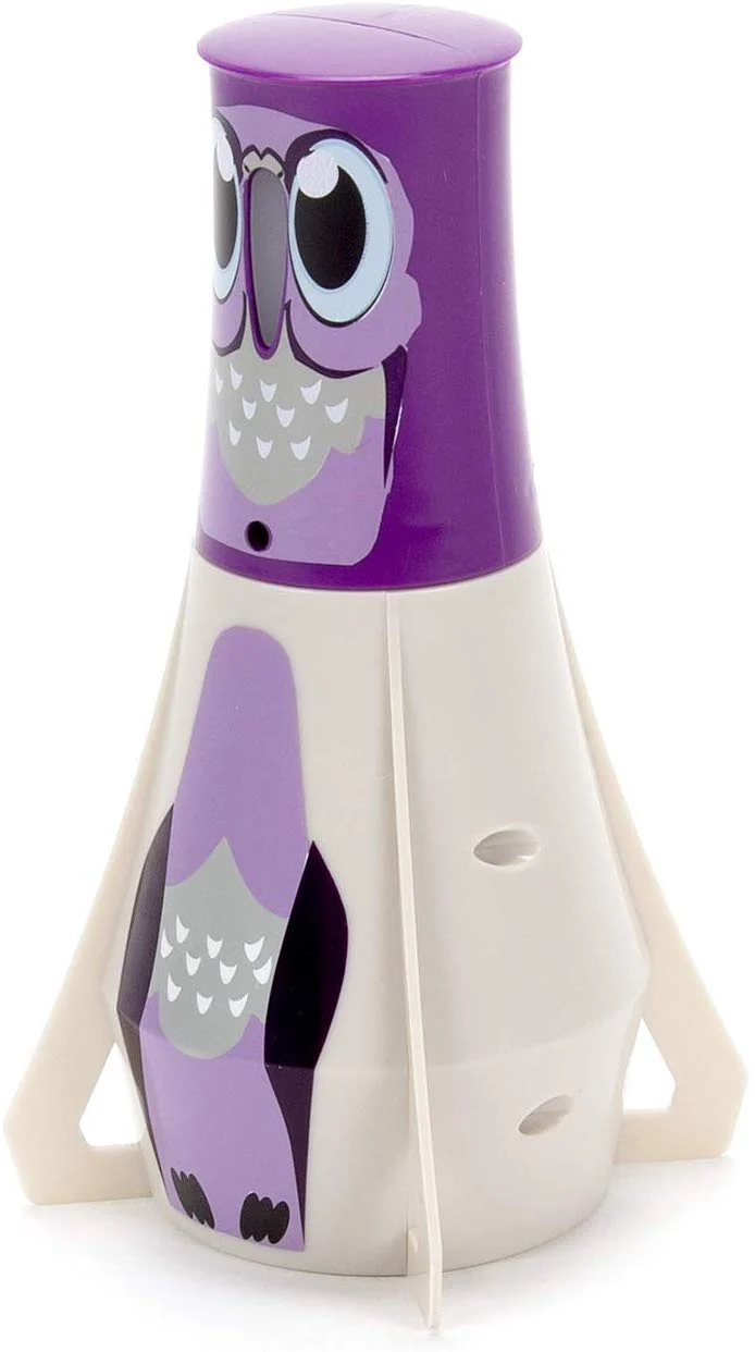 Hexbug - Prueba de baliza de juguete para gatos, con láser y cabeza giratoria motorizada, color morado