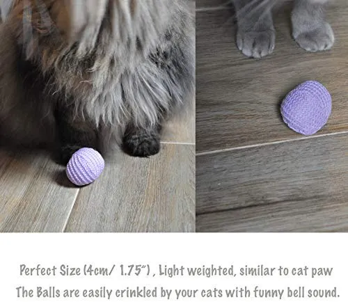 Pelota para gatos, con sonajero y ratón