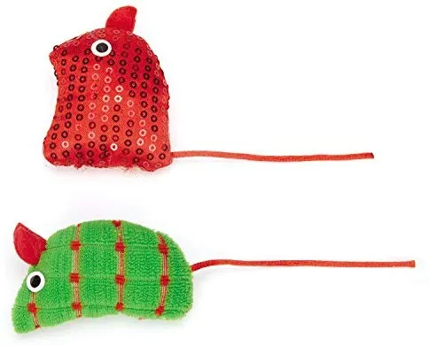 Savvy Tabby Crank Kitty Holiday Masticar Juguetes Set