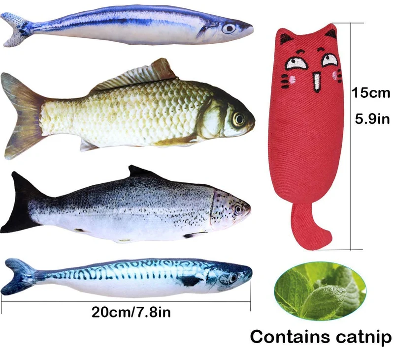 Yosbabe - Juguetes para gatos, para masticar dientes, para gatos, gatos, gatos, gatos, gatos, gatos, gatos, gatos, gatos, gatos, gatitos, hurones, conejos, 12 unidades