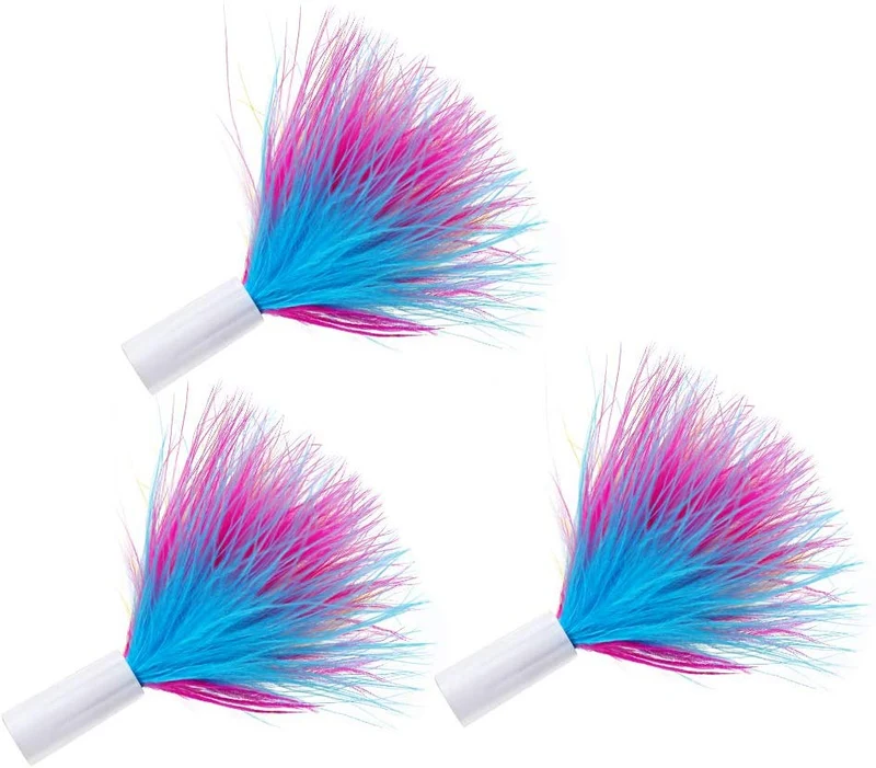 VAVA Pet Interactive Cat Toys, Cat Toys Three Modes Day&Night Play Automatic Randomly Stimulates Cat's Senses Easy Replace Feather(Included Battery&Spare Feather) (Spare Feathers)