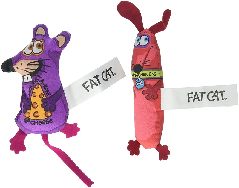 Bambú Pet appeteasers Catnip Juguete (2 unidades, varios estilos y colores)