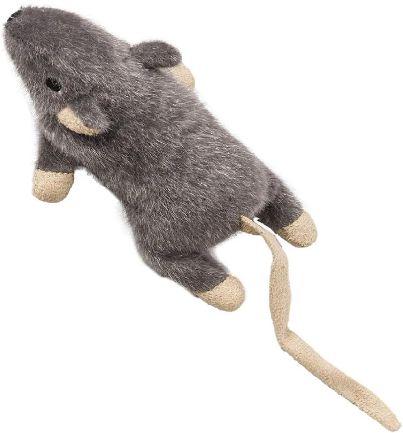 Ética mascotas 52083 plana mouse Frankie Catnip juguetes