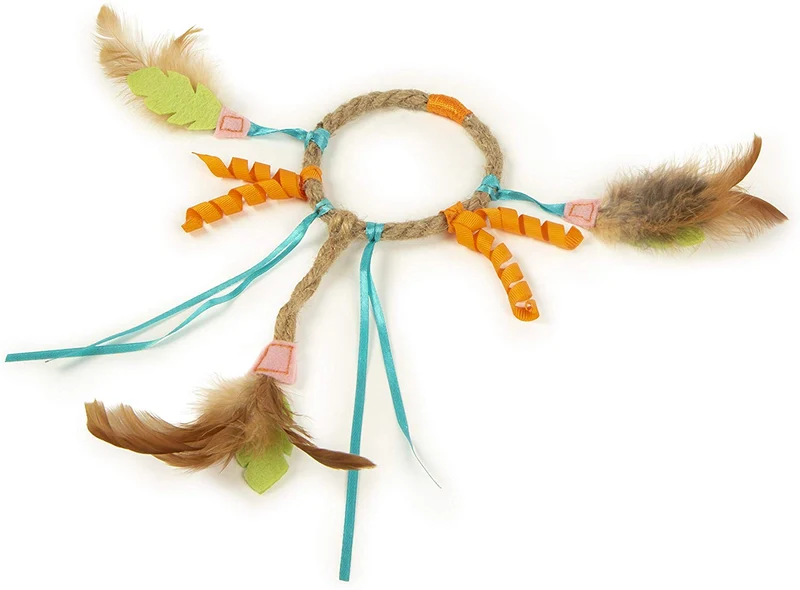 SmartyKat Dream Dangler Jute and Feather Cat Toy