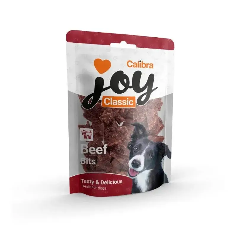 Calibra Joy Dog Classic Bits Ternera, 80 gr
