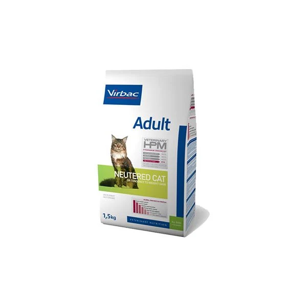 Virbac Ração Seca HPM Adult Neutered Cat 1,5Kg
