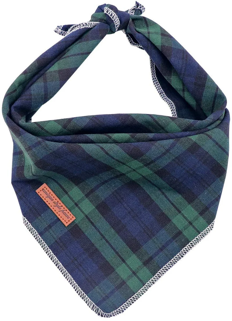 Pañuelos de estilo único para perro, 1 pañuelo lavable de algodón triangular para perros y gatos pequeños, medianos y grandes.