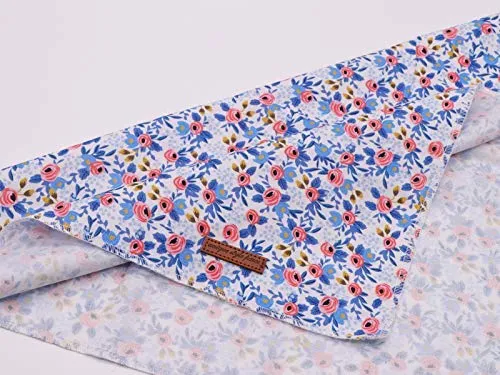 Pañuelos de estilo único para perro, 1 pañuelo lavable de algodón triangular para perros y gatos pequeños, medianos y grandes.