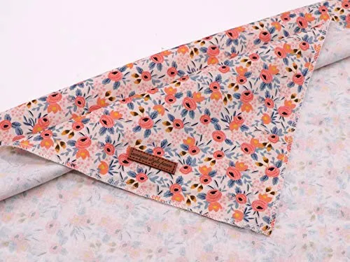 Pañuelos de estilo único para perro, 1 pañuelo lavable de algodón triangular para perros y gatos pequeños, medianos y grandes.